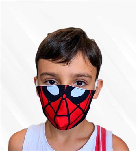 Descubra a melhor forma de comprar online. Máscara Infantil Homem Aranha no Elo7 | Principio ...