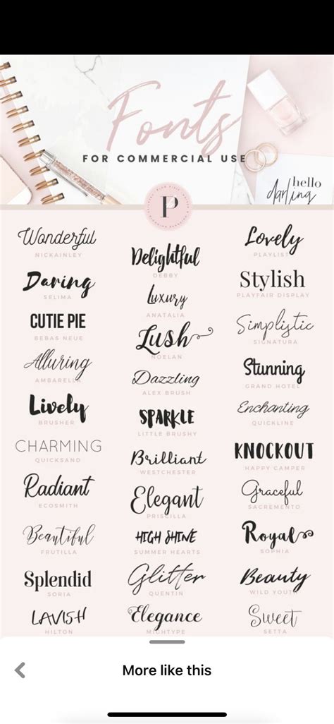 The Ultimate Canva Fonts Guide My Social Boutique What Go Together Dr