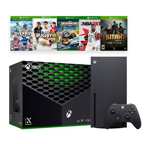 2020 New Xbox Series X 1tb Ssd Console Bundle With Five Games Walmart