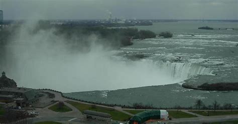 my girlfriend got us a groupon vacation to niagra falls for christmas this is the view from our