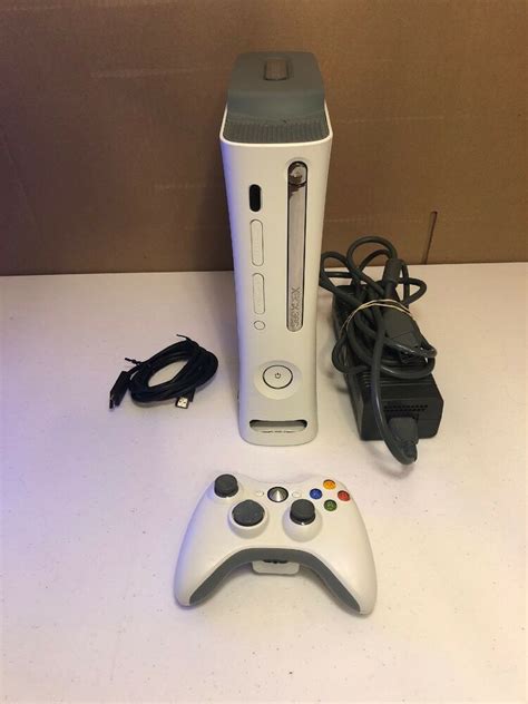 Xbox 360 Elite 250 Gb White Console Bundle Tested Xbox Xbox 360