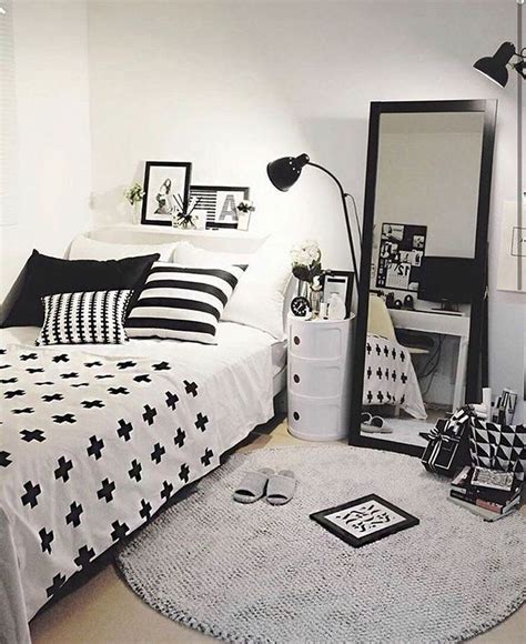 See more ideas about bedroom inspo, home decor, bedroom. Bedroom Nordic scandi ikea inspiration bedding black and white grey inspo decor ideas decoration ...