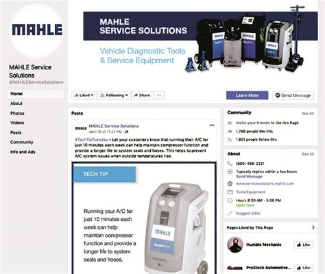 Mahle Launches New Facebook Page Auto Service World