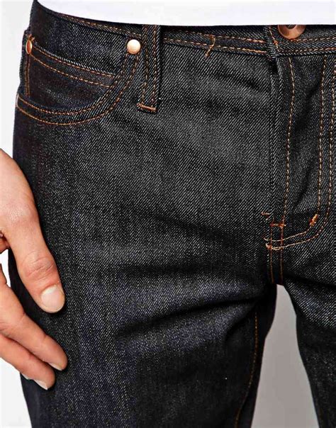 At blue banana, we have a passion for. Lyst - Unbranded Jeans Ub101 Skinny Fit Selvedge Raw ...