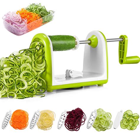 Vegetable Spiralizer Veggie Zucchini Spiral Slicer Food Noodle Maker