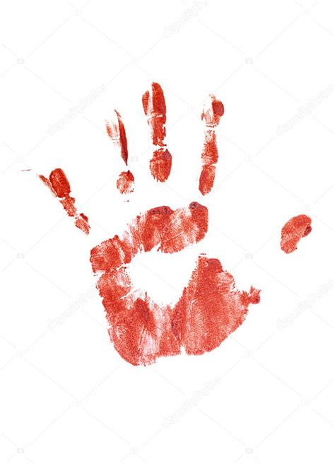 Bloody Handprint — Stock Photo © Stephaniefrey 2997244