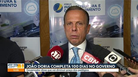 João Doria Completa 100 Dias Como Governador Do Estado Sp1 G1