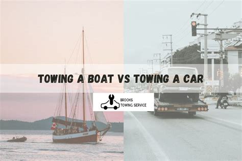 Towing A Boat Vs Towing A Car