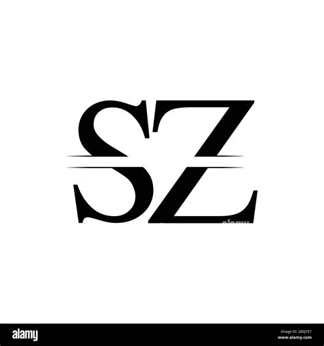 initial letter sz logo design vector template sz letter logo design stock vector image and art