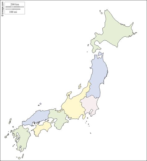 Download free version pdf format my safe download promise. Japan free map, free blank map, free outline map, free base map outline, regions, color (white)