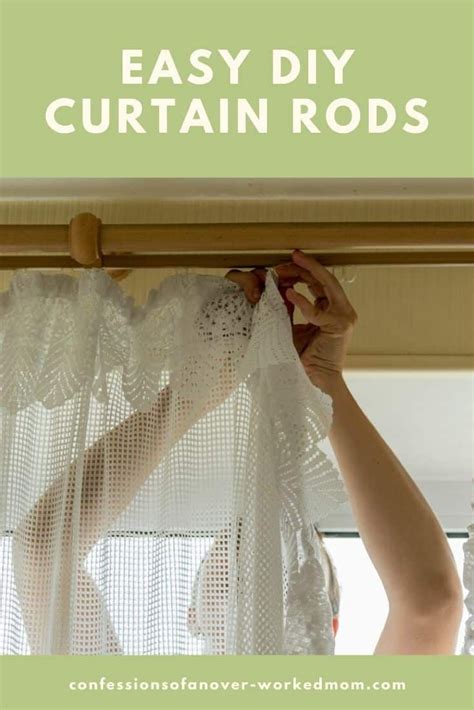 Diy Curtain Rods To Add Style To Your Windows Easily In 2020 Diy