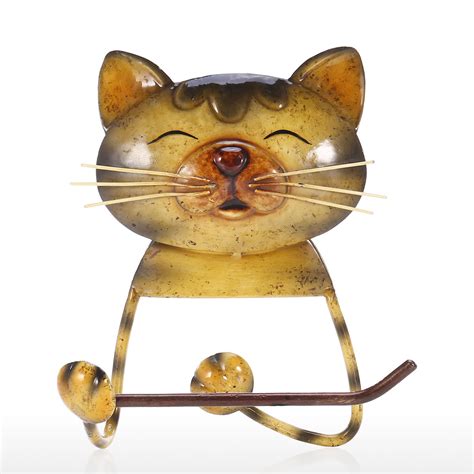 We sell several wall mounted toilet tissue holders and a few free standing models, some of caring for your wrought iron toilet paper holder is easy, simply wipe clean with a soft damp cloth and dry. Best and cheap yellow Cat Paper Towel Holder Vintage Cast ...