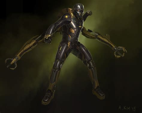 Ant Man Concept Art Shows A Resurrected Robotic Arnim Zola And A