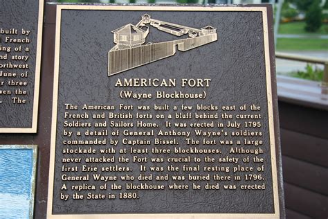 Photo American Fort Marker