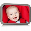 Lusso Gear Baby Mirror for Car - Largest and Most Stable Backseat ...