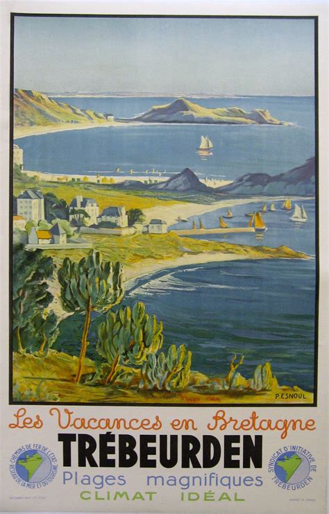 Trébeurden | Vintage travel posters, Travel posters, Vintage posters