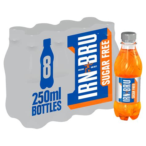 Irn Bru Sugar Free 8 X 250ml Bottles Multipacks Iceland Foods