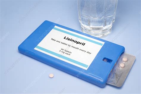 Lisinopril High Blood Pressure Tablets Stock Image F0358398