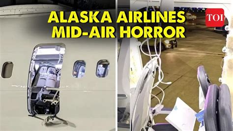 Alaska Airlines Grounds Boeing 737 9 Fleet After Midair Window Blowout