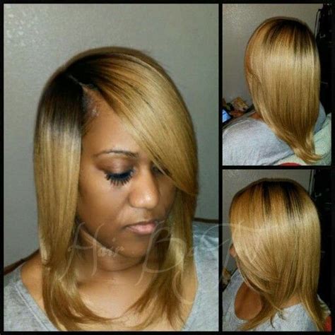 It is among the most worn you can achieve this look without having to cut your hair at all. No leave out, quick weave, blonde, invisible part | Quick ...