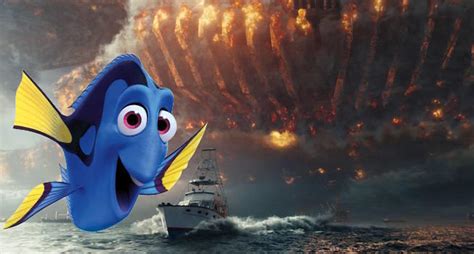 finding dory beating independence day resurgence at box office