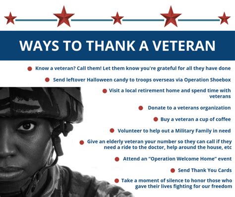 11 Ways To Thank A Veteran Hirschfeld