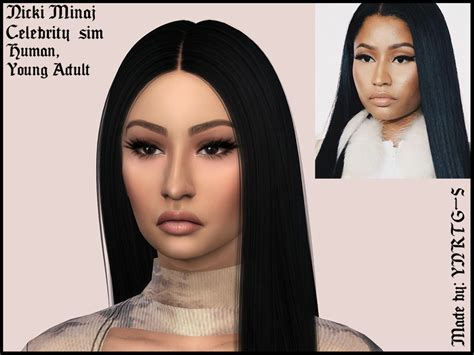 Nicki Minaj By Ynrtg S At Tsr Sims 4 Updates