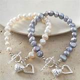 Freshwater Pearl And Silver Bracelet Images