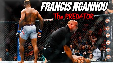 Francis The Predator Ngannou Hardest Punch Of All Time Youtube