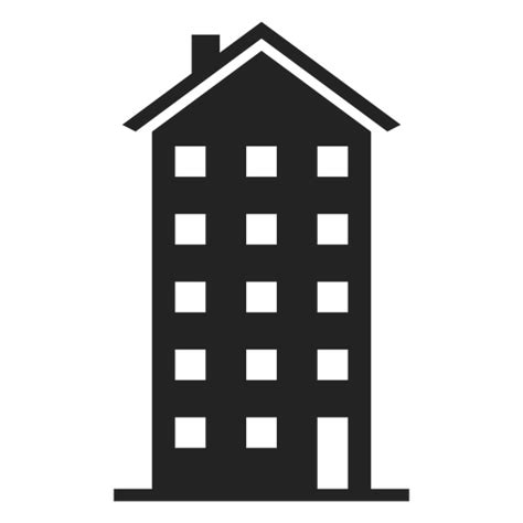 Tall Apartment Icon Transparent Png And Svg Vector File