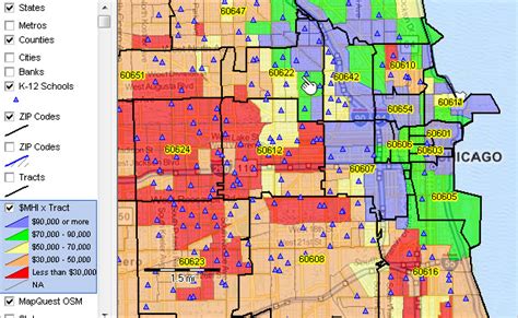 30 Chicago Zip Codes Map Maps Database Source