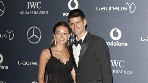 Novak Djokovic Jokes With Fiancée Jelena Ristic About