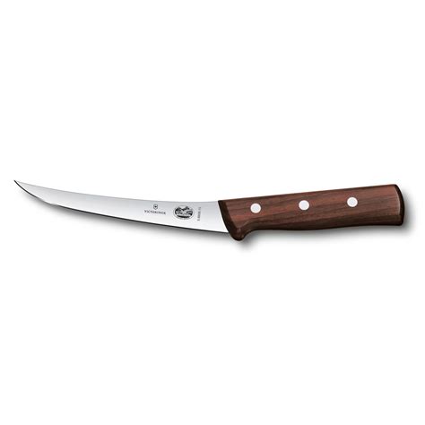 victorinox swiss army 5 6606 15 6 boning knife with rosewood handle culinary depot