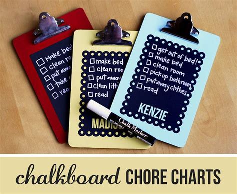 Chalkboard Chore Charts Chore Chart Chalkboard Vinyl Diy Vinyl