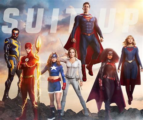 Suit Up With The Cws Dc Heroes In A New Promo Poster