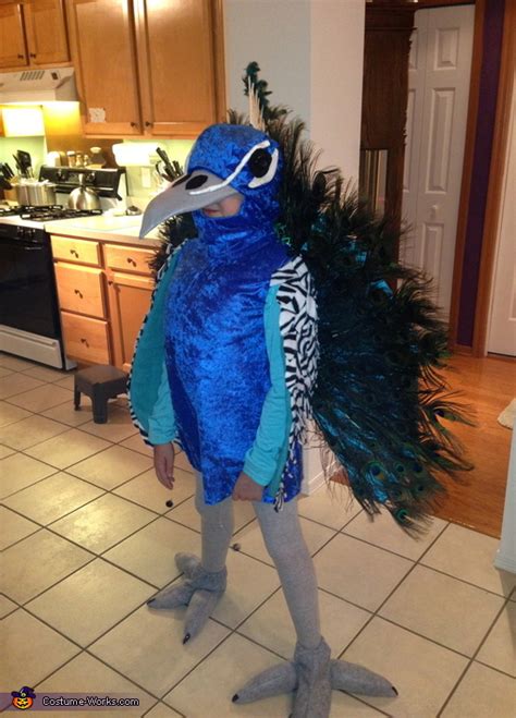 Peacock Diy Halloween Costume Creative Diy Costumes