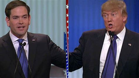 rivals spar with trump on trust at gop debate but all vow to support nominee fox news