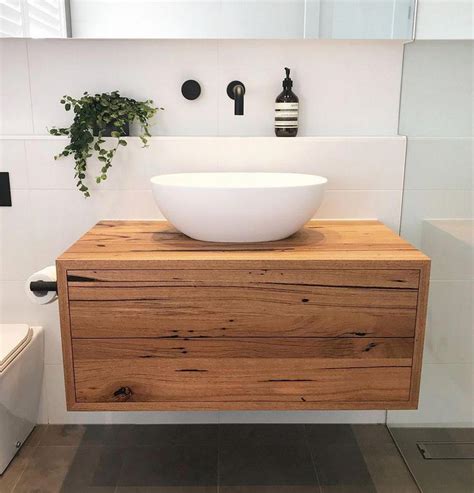 Floating Cabinet Bathroom Wood Floating Bathroom Vanity Makes Your