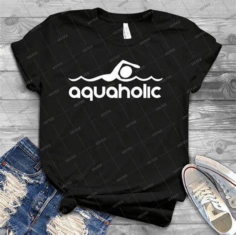 Danitor Aquaholic T Shirt Design For Swimmers 8 Best