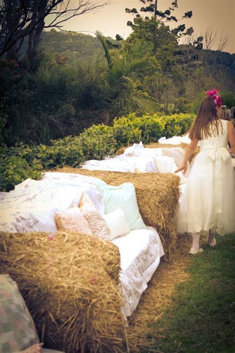 Totally Ingenious Ideas For An Hay Bale Wedding Decorations Barn