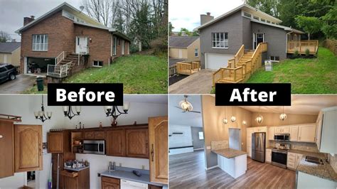 House Flip Crazy Before And After Huge Profit Potential Housing