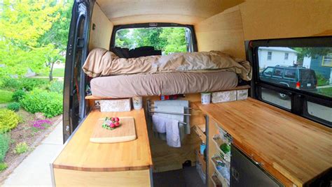 Do It Yourself Sprinter Rv Conversion Awesome Van Life Couple