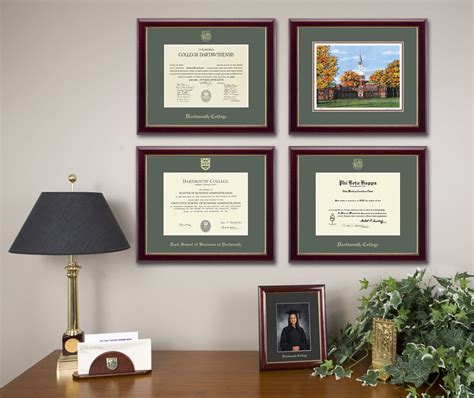 Here we see a masters and a certificate. Level-Lock Picture Frame Hanging System - Church Hill Classics