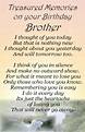 Bereavement Grave Card BROTHER Birthday my no 64 | Brother birthday ...