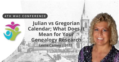 Julian Vs Gregorian Calendar What Does It Mean For Your Genealogy