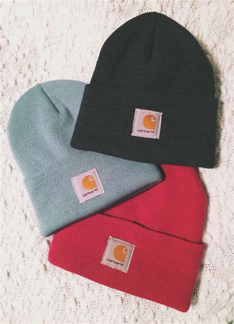 Stocked Up On My Favorite Beanies For The Cold Months Carhartt Caps ️☁