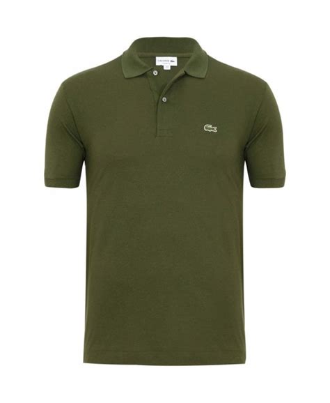 Lacoste Olive Green Polo Polos From Jonathan Trumbull Uk