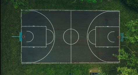 Basketball Court Dimension With Diagram And Layout Drawing 1 Home