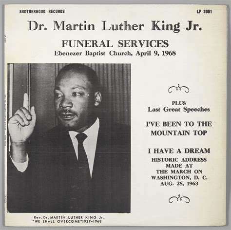 dr martin luther king jr funeral services smithsonian institution