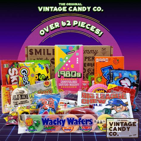 Vintage Candy Co 1980s Retro Decade Candy T Assortment Etsy